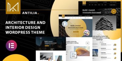 Antilia - Architect & Interior Design WordPress Theme