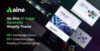 Ap Aine - AI Image Generator Shopify Theme