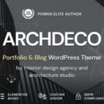 Archdeco - Architecture & Interior Design Agency Portfolio WordPress Theme
