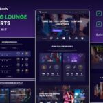 Arena Lads - Esports & Gaming Elementor Template Kit