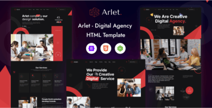 Arlet - Creative Agency HTML Template