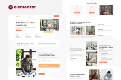 Arsiti - Architecture & House Design Agency Elementor Template Kit