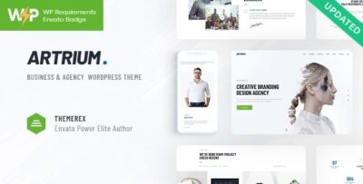 Artrium - Creative Agency & Web Studio Theme v1.0.11