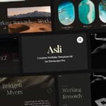 Asli - Creative Portfolio Elementor Pro Template Kit