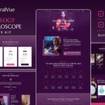 AstralVue - Astrology & Horoscope Elementor Template Kit