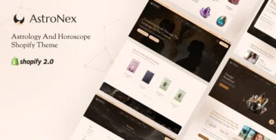 Astronex - Astrology, Horoscope Gemstone Store Shopify Theme