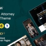 Atlaw - Lawyer and Attorney WordPress Theme