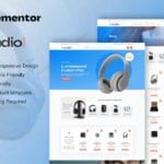 AudioPlus - Audio Store WooCommerce Elementor Template Kit