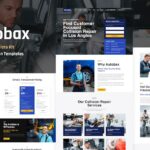 Autobax - Car Body Repair Shop Elementor Pro Template Kit