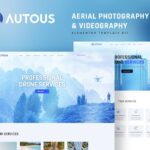 Autous - Aerial Photography & Videography Elementor Template Kit