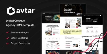 Avtar - Digital Agency WordPress Theme & RTL Ready