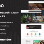 Azino - Nonprofit Charity Elementor Template Kit