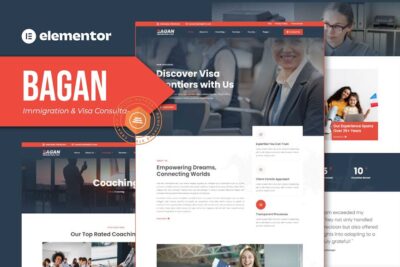 Bagan - Immigration & Visa Consulting Elementor Template Kit