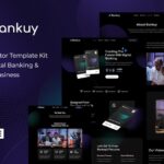 Bankuy - Digital Banking & Business Loan Elementor Template Kit