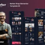 Barber 1997 - Barbershop Elementor Template Kits