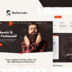 BarberLabs - Barber Shop Elementor Template Kit