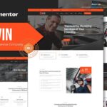 Bavin - Plumbing Service Company Elementor Template Kit