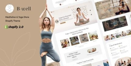 BeWell - Yoga, Beauty Cosmetics Shopify Theme