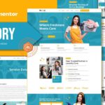 Bedry - Laundry Services Elementor Pro Template Kit