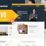 Beevo - Digital Marketing Agency Elementor Template Kit