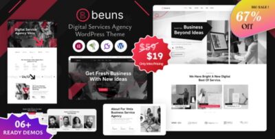 Beuns - Digital Services Agency WordPress Theme