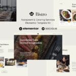 Bistro - Restaurant & Catering Services Elementor Template Kit