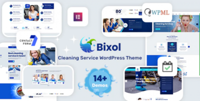 Bixol - Cleaning Services WordPress v1.6.9
