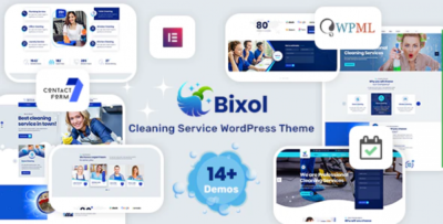 Bixol – Cleaning Services WordPress v1.6.9