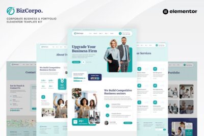 Bizcorpo - Corporate Business & Portfolio Elementor Template Kit