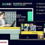 Bizkei Business & Services Elementor Template Kit