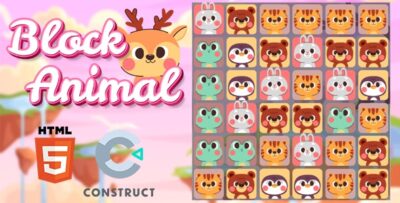 Block Animal - Construct3 - HTML