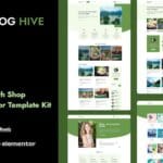 Blog Hive - Personal Blog Elementor Template Kit