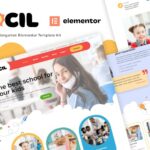 Bocil - Children Kindergarten Elementor Template Kit