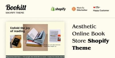 Bookitt - Book Store Shopify Theme