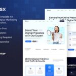 Brisx - SEO & Digital Marketing Agency Elementor Template Kit