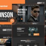 Bronson - Bodyguards & Security Agency Elementor Template Kit