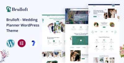 Brulloft - Wedding Planner WordPress Theme
