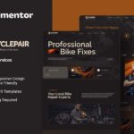 Byclepair - Bicycle & Service Elementor Template Kit