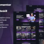 ByteSkill - IT Online Course & Education Elementor Pro Template Kit