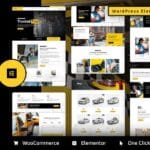 Cabie - Taxi Booking Service Elementor Pro Template Kit