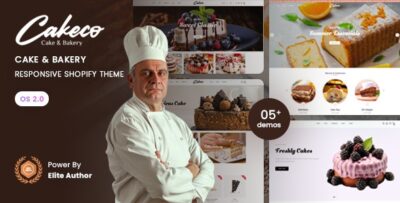 CakeCo - Cake & Bakery Responsive Shopify 2.0 Theme