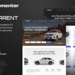 Carent - Car Rental Business & Auto Dealer Elementor Template Kit
