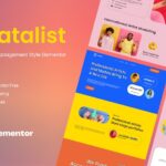 Catalist - Artist Management Elementor Template Kit