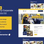 Catpro - Industry Corporate Elementor Template Kit