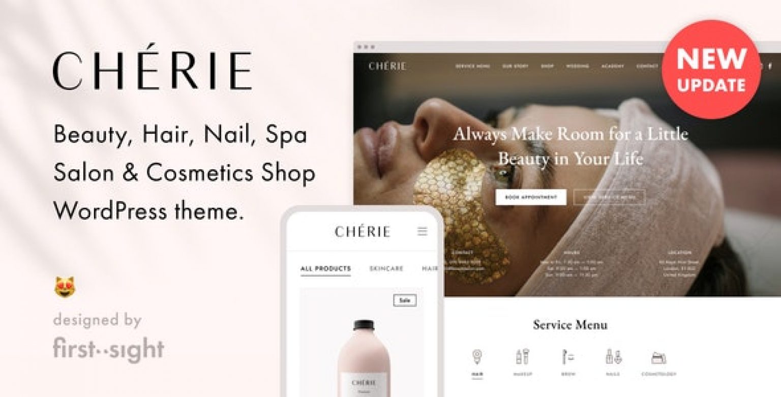 Chérie - Beauty Salon and Spa v4.8 Chérie - Beauty Salon and Spa v4.8
