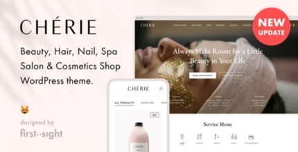 Chérie – Beauty Salon and Spa v4.8