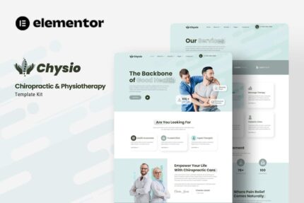 Chysio - Chiropractic & Physiotherapy Elementor Template Kit