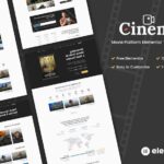 Cinemo - Video Streaming Website Elementor Template Kit