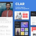 Clar - Digital Agency Elementor Template Kit