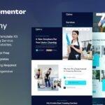 Cleany - Cleaning Service Company Elementor Template Kit